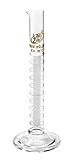 SEOH Graduated Cylinder Borosilicate Glass Round Base - Capacity (ml) 10 -