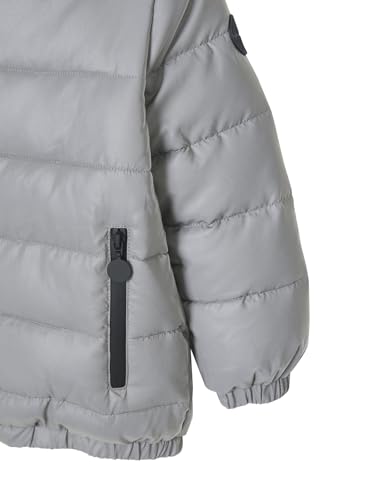Vertbaudet Warme Jungen Steppjacke mit Recycling-Wattierung grau 140