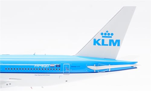Modelo de avión KLM Boeing B777-200 a escala 1/200 PH-BQD réplica realista sin fallos de pintura 5
