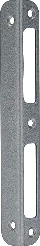ABUS Winkelschließblech WSB170 - für Zimmertüre und Wohnungstüren - 170 mm x 20 mm x 20 mm - für DIN linke und rechte Türen - Silber