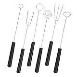 MAGICLULU 6stücke Teiliges Edelstahlgabeln Käsefonduegabeln Backgabeln Obstgabeln Dessertgabeln Für Fondue Küche Dips Käse Obst Grill Hot Pot Multifunktional
