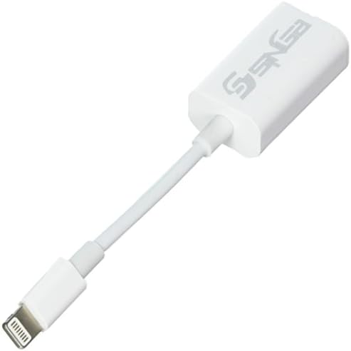 SINGB Splitter and Lightning Adapter Dual Headphone Jack Audio and Charge Cable for IPhone 7/7 Plus