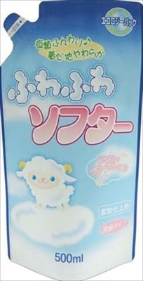 【まとめ買い】濃縮ふわふわソフターエコパック 【 ロケット石鹸 】 【 柔軟剤 】【HRM6424545-2】×10個セット