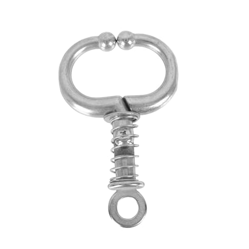 IWOWHERO 1Pc Stainless Steel Cow Nose Ring Pliers Cattle Nose Clip Tool for Livestock Management Easy to Use Spring Design for Various Nose Shapes and for Cattle Care