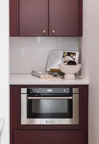 ZLINE-24-12-cu-ft-Built-in-Microwave-Drawer-with-a-Traditional-Handle-in-Stainless-Steel ZLINE 24 12 cu ft Built in Microwave Drawer with a Traditional Handle in Stainless Steel