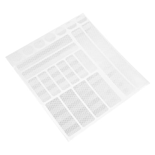 POPETPOP DIY Bicycles Reflective Strip Self-Adhesive Honeycomb Grid Reflective Stickers Waterproof and Fadeless for Safe Riding