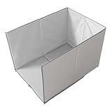 SHINEOFI Spritzschutz Katzentoilette 62x43cm Faltbare Kunststoff Abdeckung Dreiseitig Katzenklo Umrandung für Innenbereich und Reisen