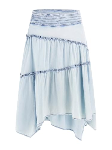 GUESS Women's Tanya Denim Maxi Skirt