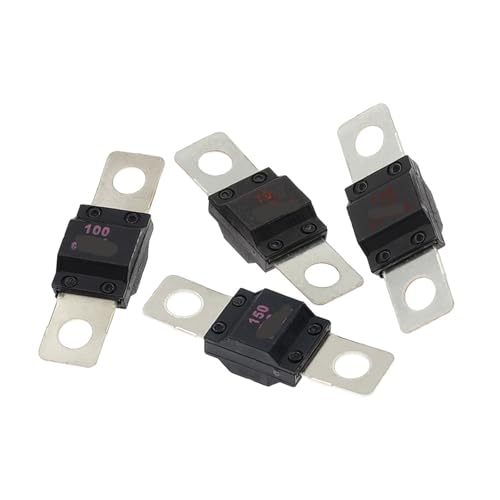 Fusible à fourche trompette 125A boulonné pour protection batterie auto et solaire