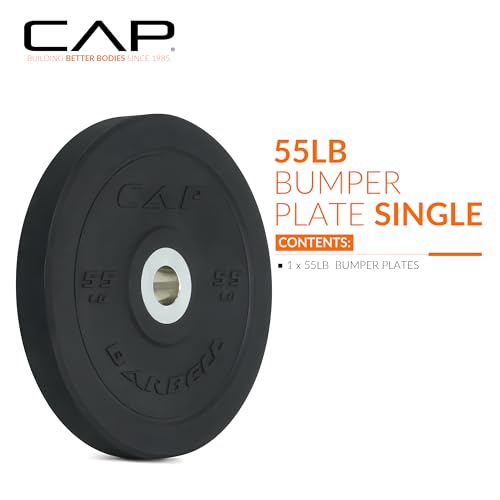 Image of CAP Barbell Rubber Olympic Bumper Plate | Multiple Options /Colors