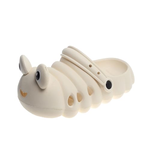 FCTREE Girls Boys Cartoon Slides Sandals Summer Slip-On Sandals Toddler Kids Cloud Caterpillar Beach Pool Anti-slip Shower Lightweight Slippers Water Clogs Shoe