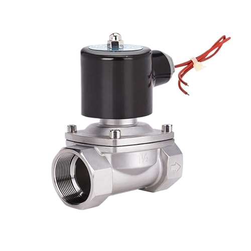 Électrovanne inox DN40 durabilité maximale pour fluides et air