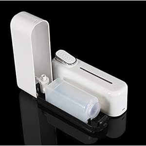 TOTAL HOME Hand Soap Dispenser Wall Mounted | Wall Mounted for Bathroom Kitchen Wash Basin (White, 300ml)