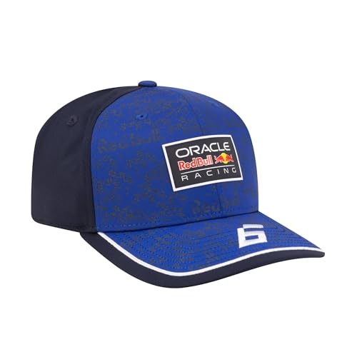 Casquette Red Bull Racing Isack Hadjar 2026 bleue réglable