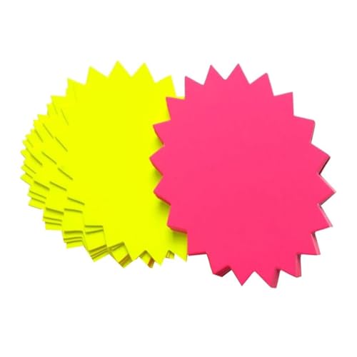 40 Piezas Etiquetas de Precio, Letreros de Precio de Venta Por Menor, Etiqueta de Venta de Papel, Etiquetas de Precio de Explosión de Estrella, Para Tiendas Minoristas, Supermercados y Fiestas