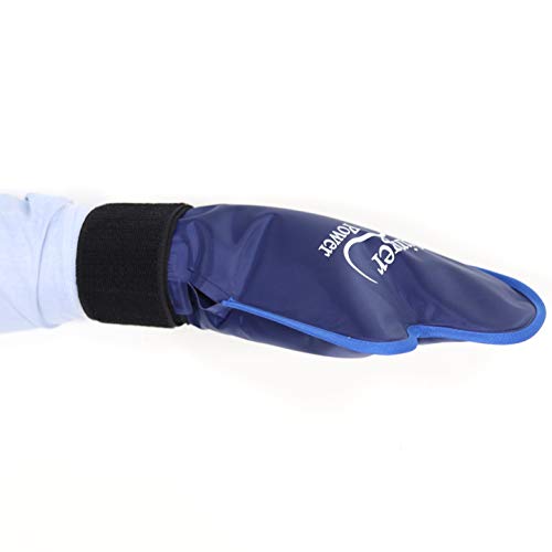 Wrist Hand Hot Cold Ice Pack Wrap - High Amount of Gel for High Efficiency - Confortable Nylon Wrapping Which Doesn't Leak