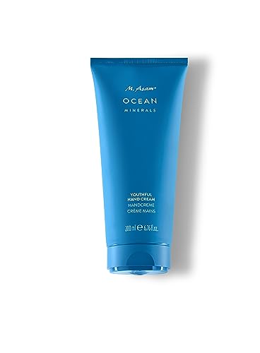 M. Asam OCEAN MINERALS Youthful Hand Cream (200 ml) – Handcreme für geschmeidige Hände, angereichert mit maritimen Wirkstoffen, Mandelöl & Sheabutter pflegen die Hände, Urea spendet Feuchtigkeit