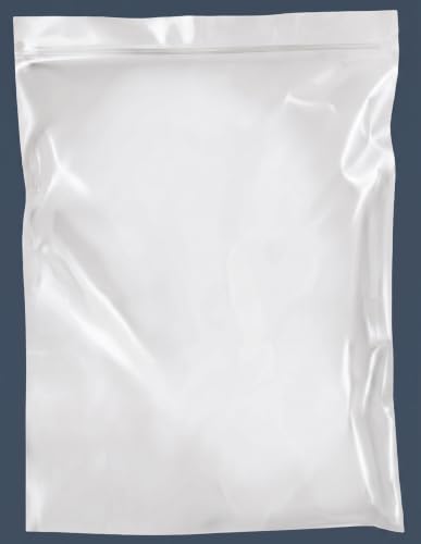 uGems 8" X 10" White Reclosable Bags White 2-mil (Qty=100) #r810wt-100