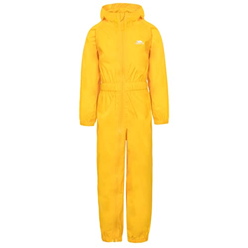 Trespass Combinaison de Ski Jaune 7-8Y