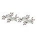 Burrell Scientific 075-783-08-00 Multi SUREGRIP Clamp 8 Place, Silver/Red (Pack of 2)