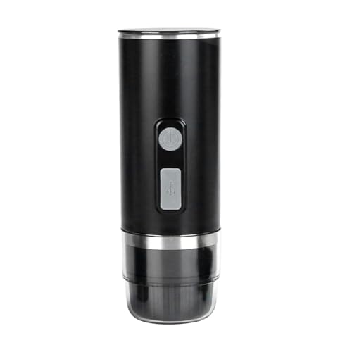 Stgfyxgs Cafetera Eléctrica, Cafetera para Coche, Cafetera de Cápsulas para Oficina, sin calefacción, Individual