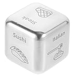 HONITANO Edelstahl Food Decision Dice Kleine Essenswürfel Leicht Tragbar Praktischer Dinner...