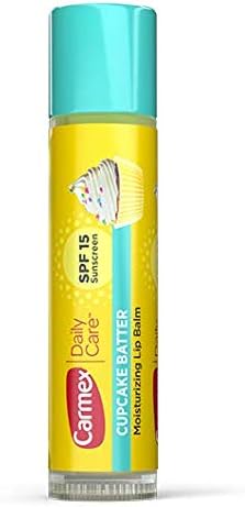 Carmex Daily Care Moisturizing Lip Balm (SPF15) - Cupcake Batter 0.15 oz (Pack of 1)