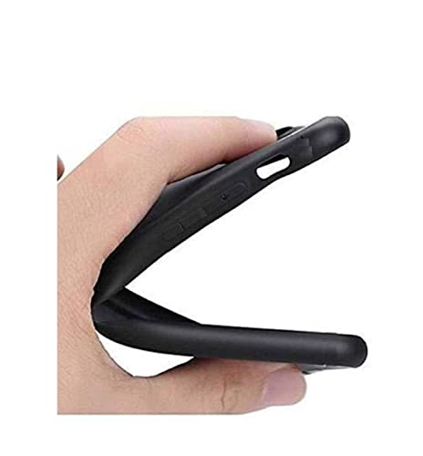 Image of Mobile Back Cover Case for Honor 9X (Silicone Case|CameraProtection|Black SC1510)