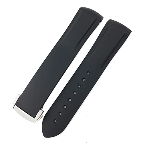 Bracelet montre caoutchouc 21mm IWC Mark 18 idéal pour vos activités et le quotidien