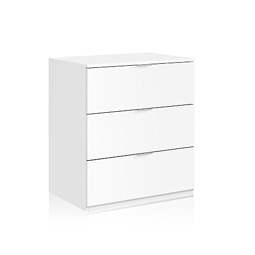 Habitdesign Cómoda 3 Cajones 80x77x38