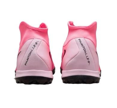 Nike Phantom Luna II Academy TF Pink Black White Sunset Pulse Black Men's Soccer Shoes Cleats FJ2566-600 Size 10.54