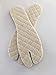 Handmade Tabi Wool Insoles for Split-Toe Jika Tabi Boots and Traditional Japanese Shoes (42EU)