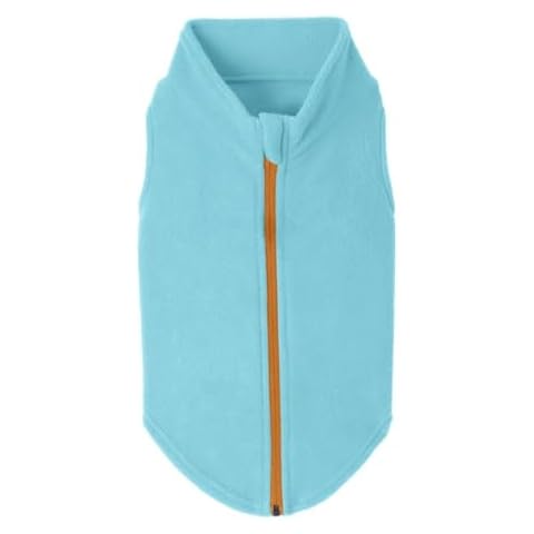 Gooby Zip Up Fleece Dog Sweater for Small Dogs Cover