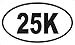 25K Oval Sticker