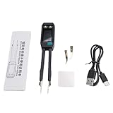 LVYXON 3-in-1 EMF-Detektor für Zuhause und Büro, misst RF 5G Mikrowelle und elektromagnetische Strahlung, hintergrundbeleuchtetes LCD mit visuellem und akustischem Alarm, tragbares Design