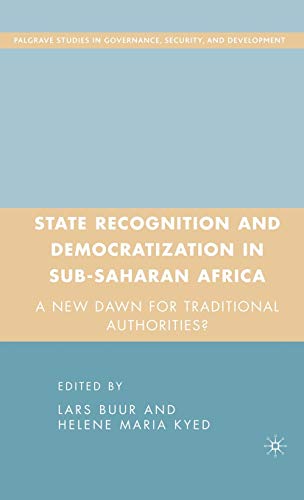State Recognition and Democratization in Sub-Saharan Africa: A New