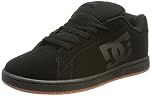 DC Shoes Men's Gaveler-Leather Shoes Sneaker, Black, 8 UK