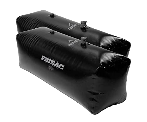 Fat Sac V-Drive Ballast Sac Set - 42 x 16 x 16-400lbs Each - Black