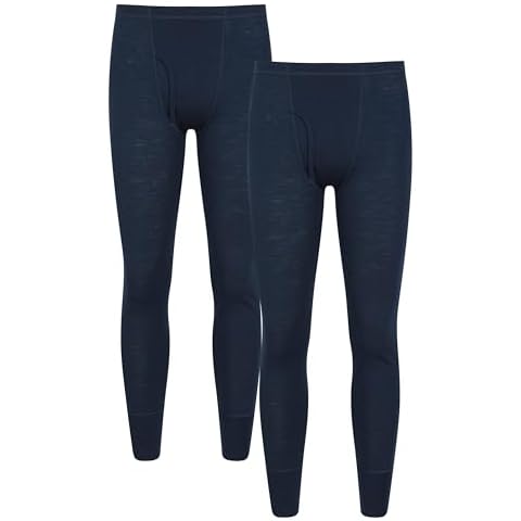 Mountain Warehouse Mens Merino Thermal Base Layer Trousers Cover