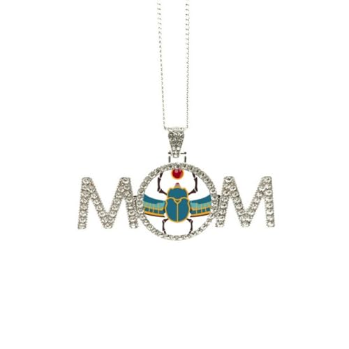 Collier égyptien coléoptère : cadeau de fête des mères pour maman