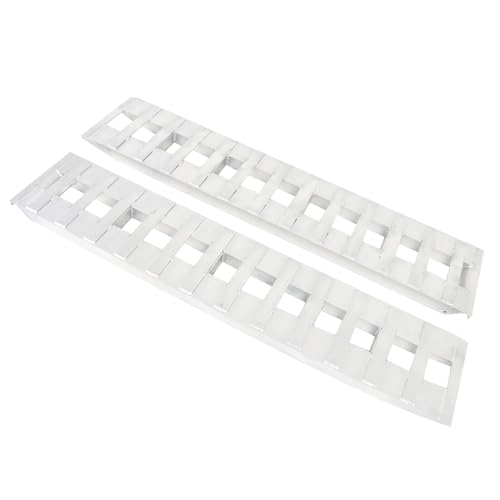 Rampas de aluminio 72 x 15 pulgadas capacidad 6500 lb Plata miniatura 2
