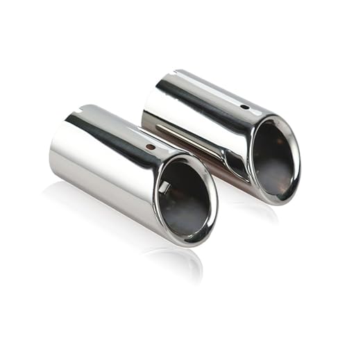 Pot d'échappement de voiture : finis les tubes noirs grâce à cet embout chromé inox