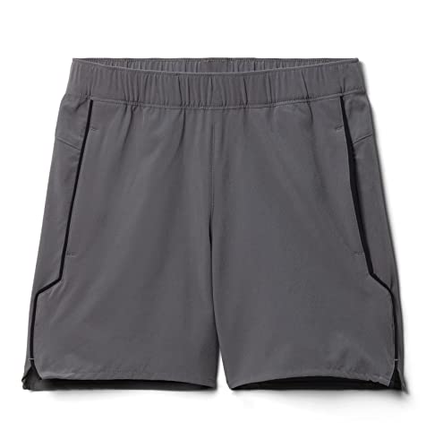 Short Columbia Hike garçon XXS City Grey évite la transpiration en rando