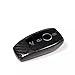 Luxury Carbon Fiber Protective Hard Key Case Cover Made Compatible for 2017-2024 Mercedes-Benz W213 E-Class S-Class C-Class Smart Key Fob