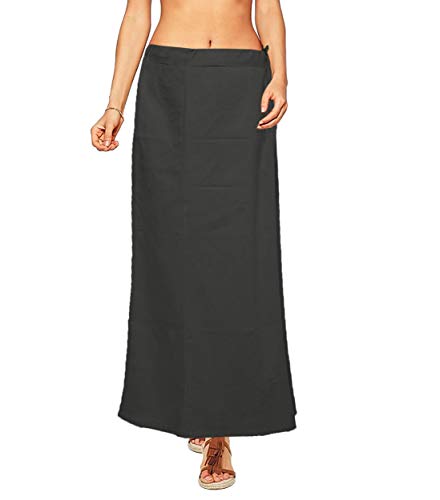 Way2like Underskirt Cotton Petticoat Women's Inskirt Saree Indian Inner Wear Free Size Black Way2like Underskirt Cotton Petticoat Women's Inskirt Saree Indian Inner Wear Free Size Black