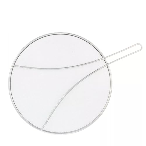 Image of For U.S. Kitchen Supply 13 Stainless Steel Fine Mesh Splatter Screen w Resting Feet