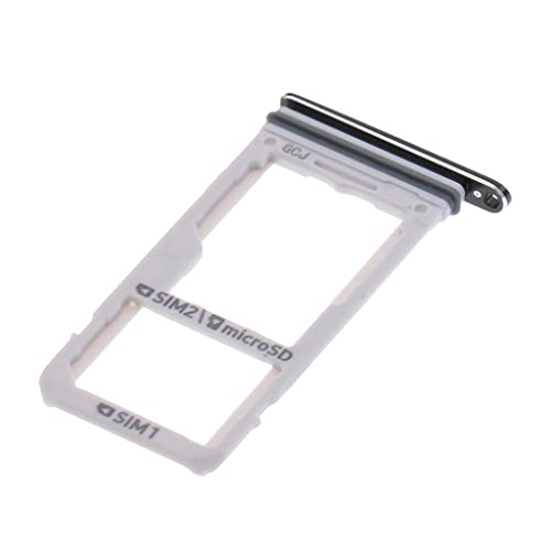 Bandeja SIM Galaxy S8 rota solución con soporte Micro SD negro para recuperar señal celular 4