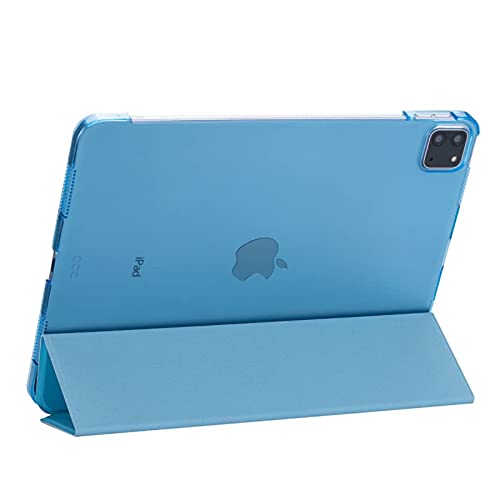 Smart Case for iPad Air 4 (2020), Pro 11 (2018) Magnetic Cover with Auto Sleep/Wake Function (Sky Blue)