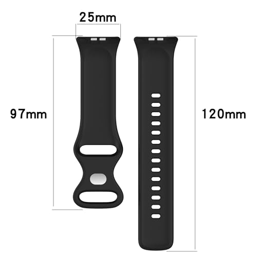 Correa compatible con Honor Rossini 2i, silicona ajustable miniatura 6