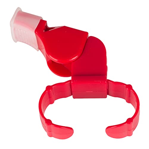 Silbato de dedo ajustable de plástico para árbitros miniatura 6